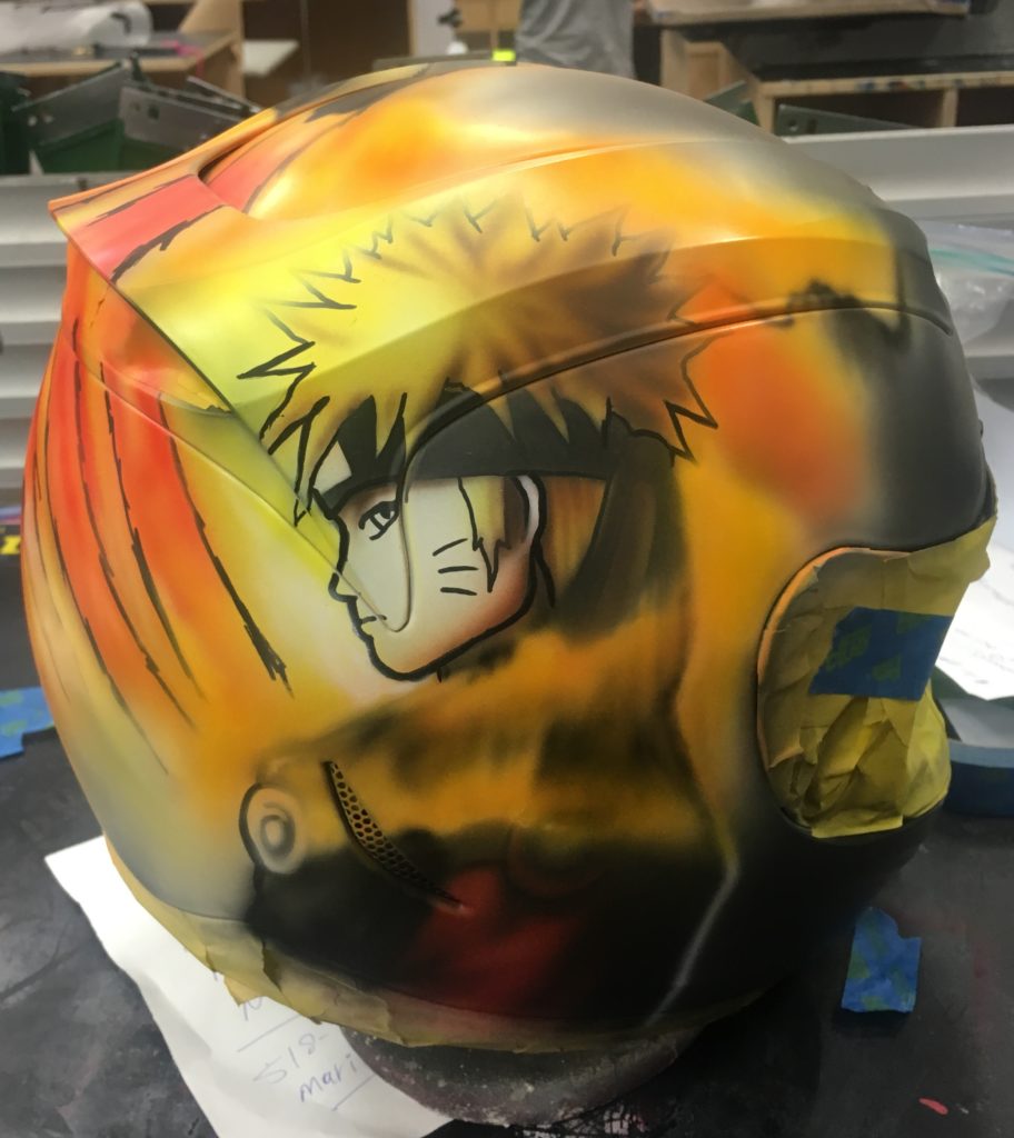 Motorcycle Helmet - ZachSicardArt.com